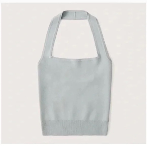 Abercrombie & Fitch Tops - Abercrombie & Fitch Knit Halter Top Size M